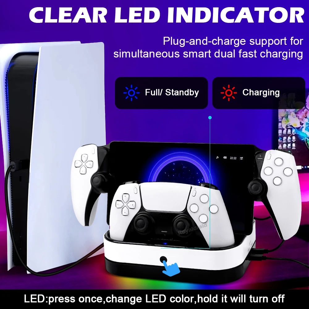 NEW For PS5 Controller Charger - Controller Charging Stand recension och pris