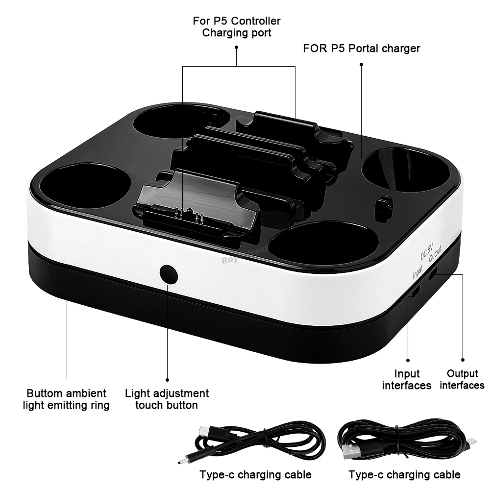 NEW For PS5 Controller Charger - Controller Charging Stand recension och pris