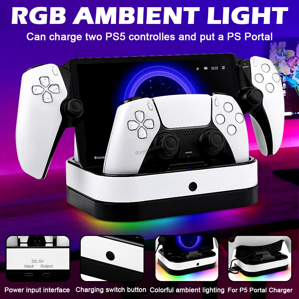 NEW For PS5 Controller Charger - Controller Charging Stand recension och pris