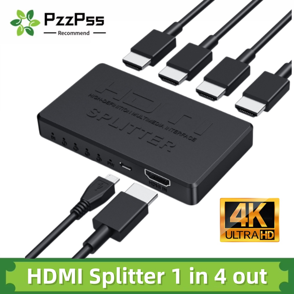 4x1 HDMI-compatible Video Swit - Esports Gaming Hub recension och pris