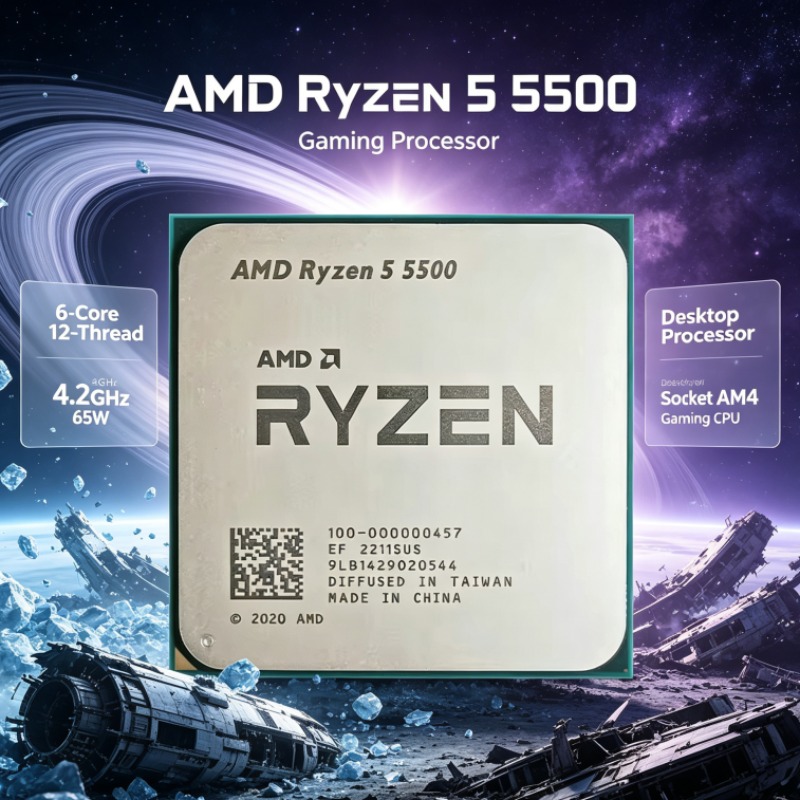 AMD Ryzen 5 5500 AM4 Desktop C - Amd Cpu Ryzen 5 recension och pris