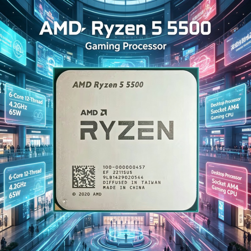 AMD Ryzen 5 5500 AM4 Desktop C - Amd Cpu Ryzen 5 recension och pris