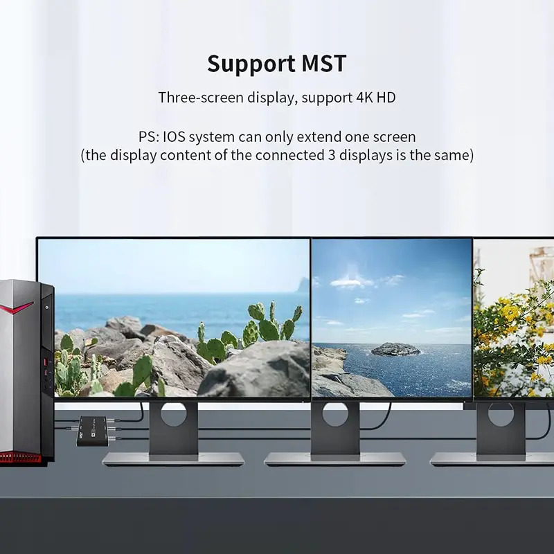 MST DisplayPort Splitter 1 in  - Esports Gaming Hub recension och pris