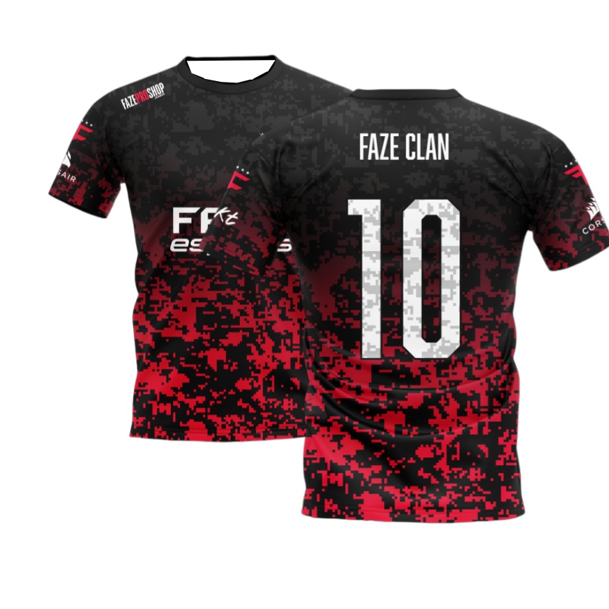 2026 New FaZe Esports Jersey B - Esports Gaming Top recension och pris