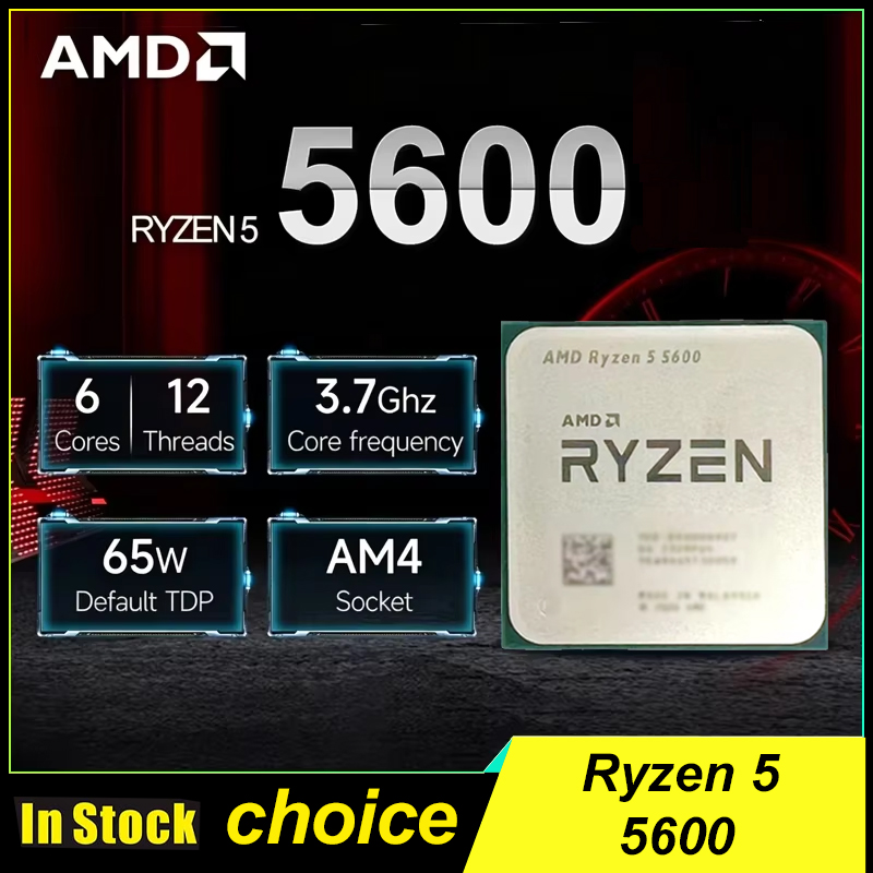 AMD Ryzen 5 5600 AMD R5 5600 C - Amd Cpu Ryzen 5 recension och pris
