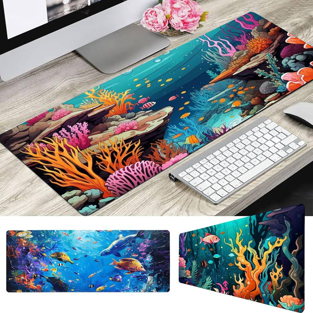 Underwater World Mousepad Non- - Esports Gaming World recension och pris