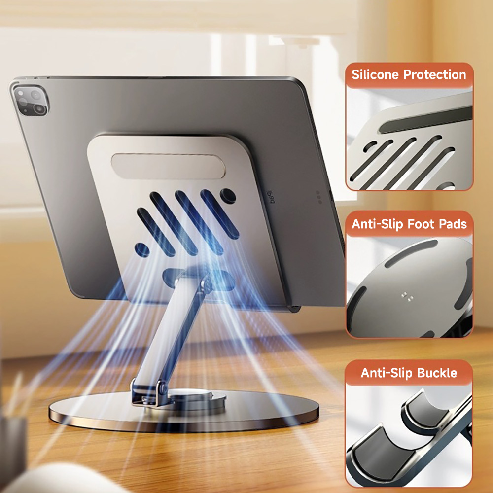 Metal Tablet Phone Stand 360 D - Esports Online Gaming recension och pris