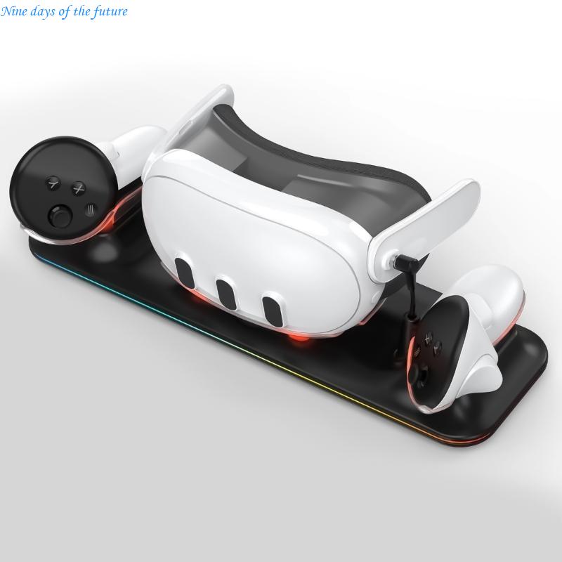 Charging Dock for 3 Headset Ch - Controller Charging Stand recension och pris