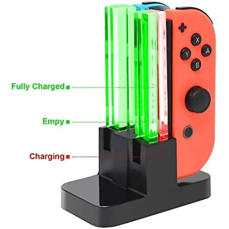 4 In 1 LED Charger Stand Dock  - Controller Charging Stand recension och pris