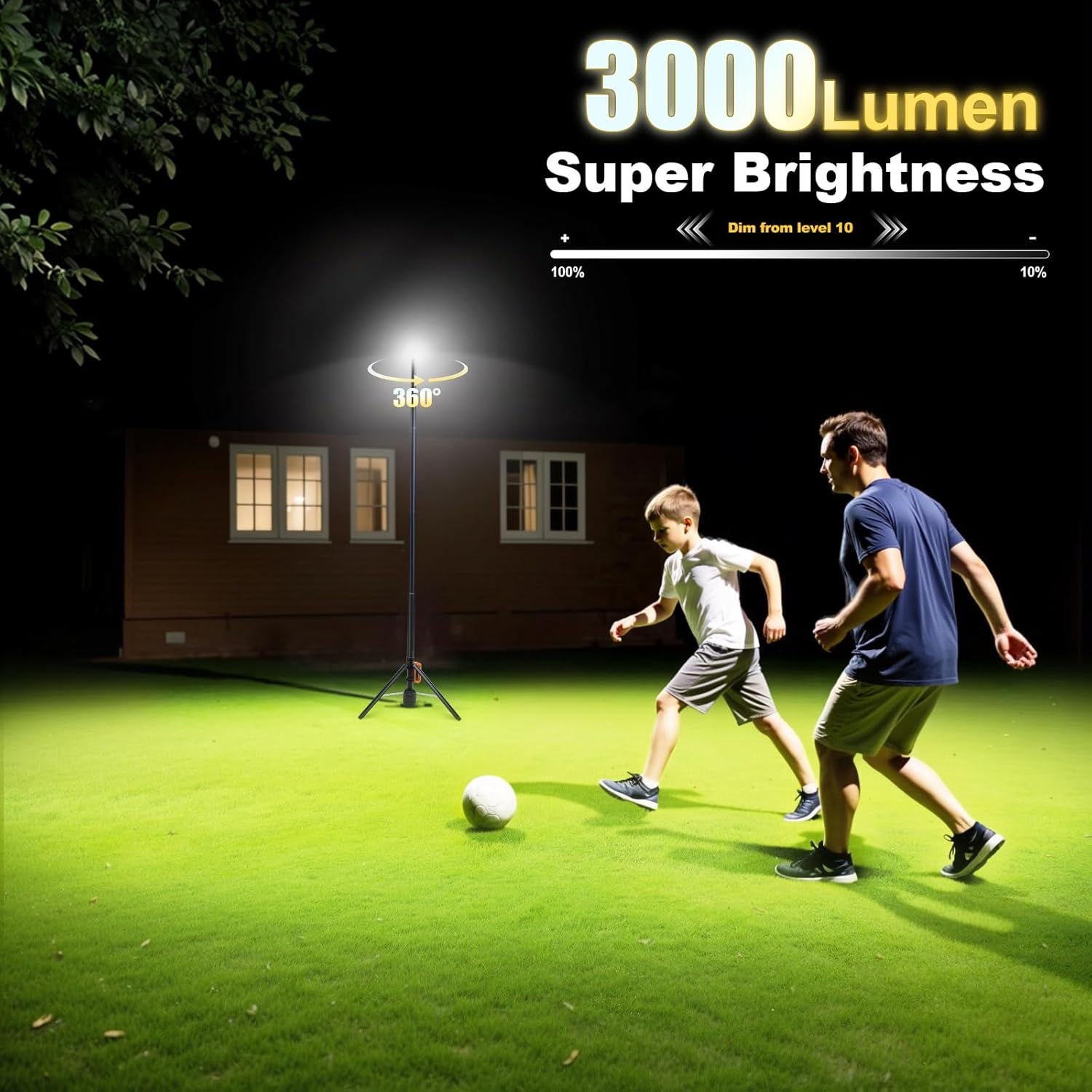 Ultra-bright 3000mm 3CCT Dimma - Controller Charging Stand recension och pris