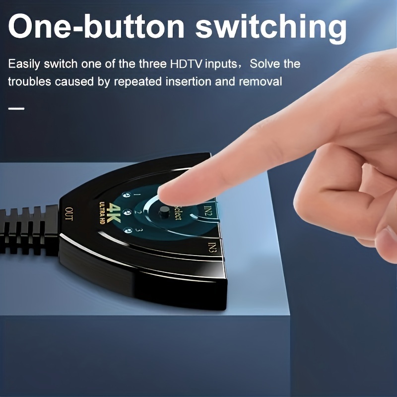 4K*2K 3 Port HDTV-compatible S - Esports Gaming Hub recension och pris