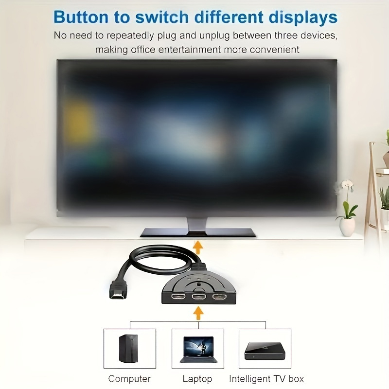 4K*2K 3 Port HDTV-compatible S - Esports Gaming Hub recension och pris