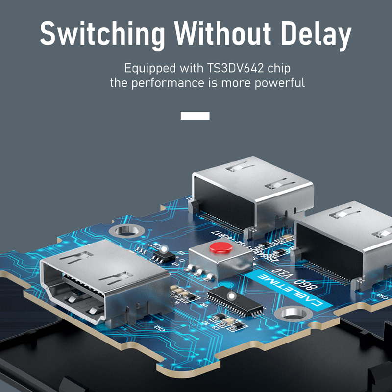 CABLETIME HDMI Switch Splitter - Esports Gaming Hub recension och pris