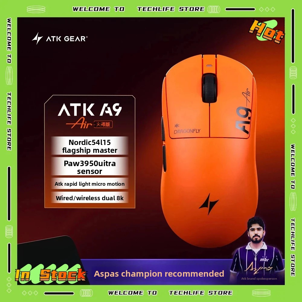 In Stock ATK A9 Air Ultimate P - Ultimate Esports Gaming recension och pris