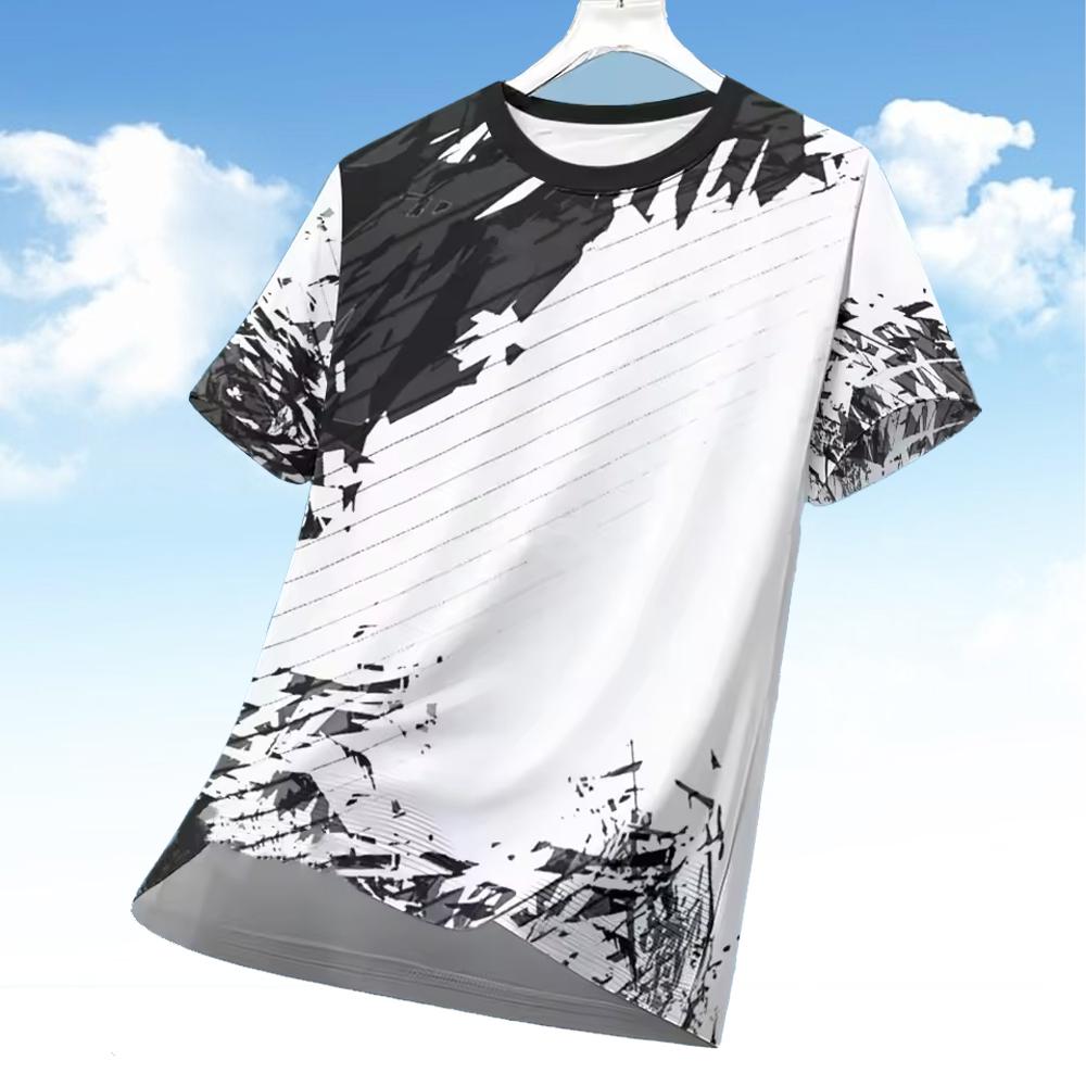 Men's 3D Geometry Print Short- - Esports Gaming Top recension och pris