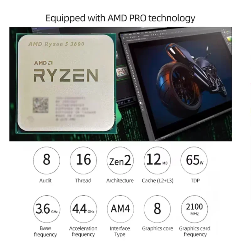 AMD Ryzen 5 3600 Matisse Archi - Amd Cpu Ryzen 5 recension och pris