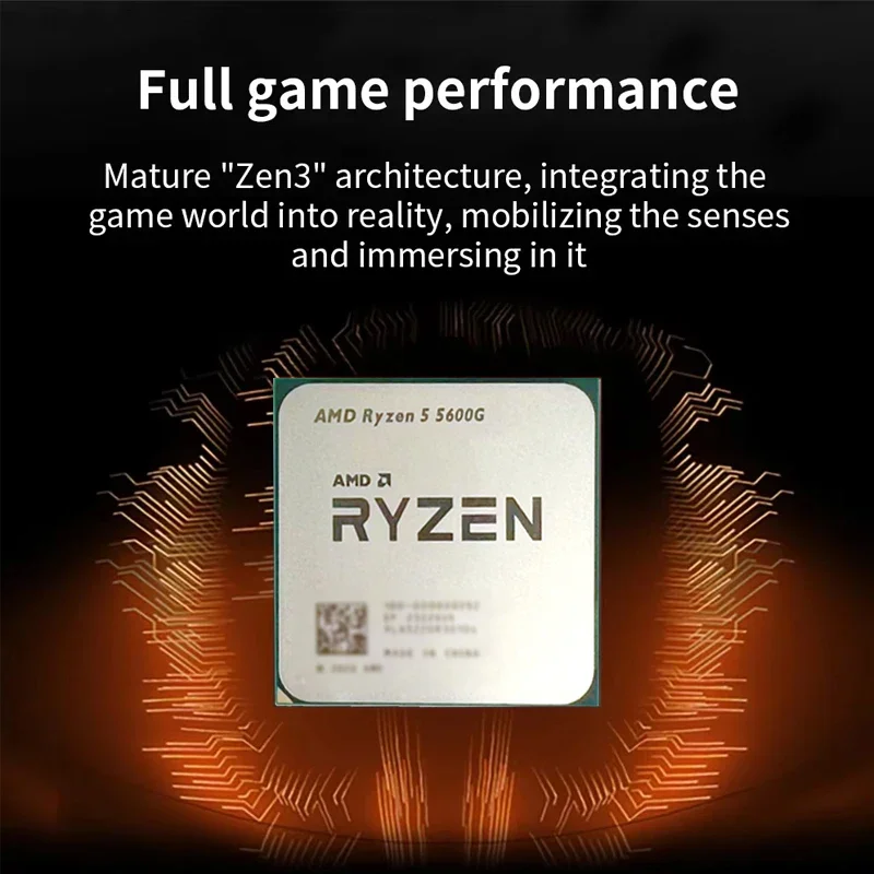 AMD Ryzen 5 5600G CPU Processo - Amd Cpu Ryzen 5 recension och pris