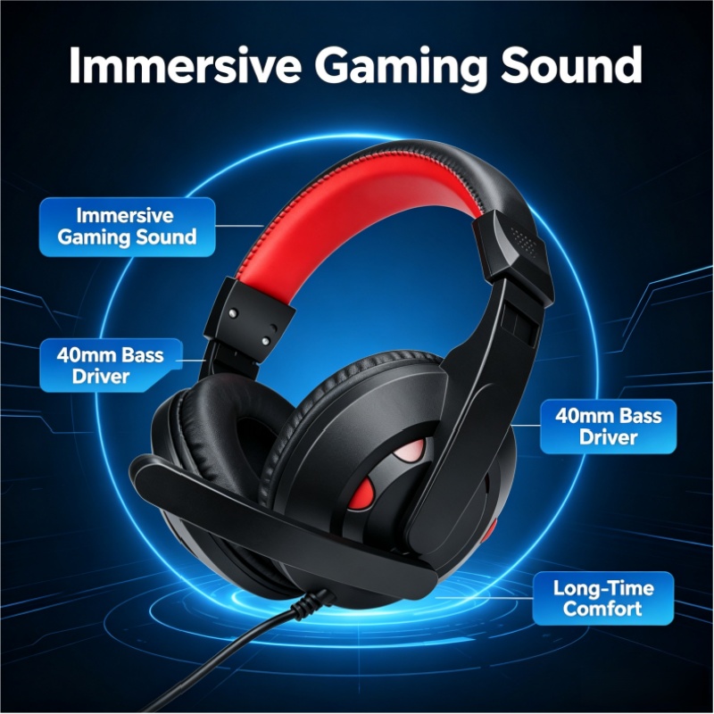 A65 Overhead Headphones for On - Esports Online Gaming recension och pris
