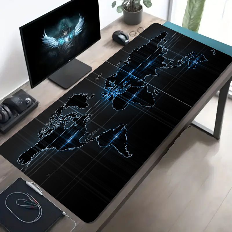 Tech World Map Gaming Mouse Pa - Esports Gaming World recension och pris
