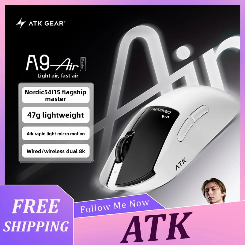 ATK A9 Air Ultimate Gaming Mou - Ultimate Esports Gaming recension och pris
