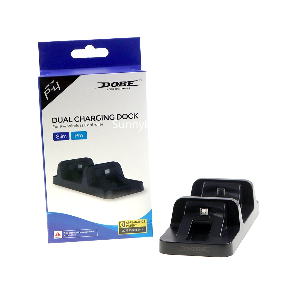 USB Dual Charge Dock for PS4 C - Controller Charging Stand recension och pris