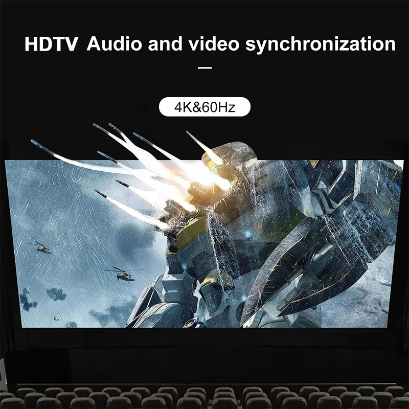 4K 60Hz 3D Mini 3 Port HD Swit - Esports Gaming Hub recension och pris