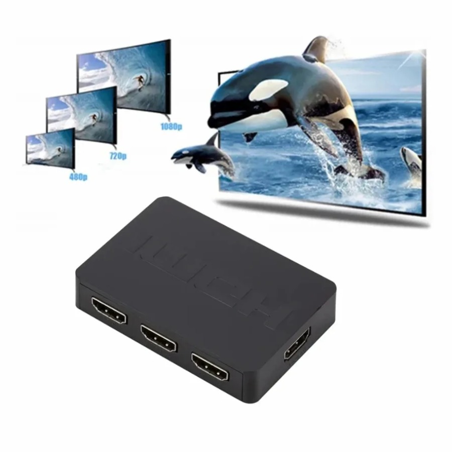 3 Ports HDMI-Compatible Switch - Esports Gaming Hub recension och pris